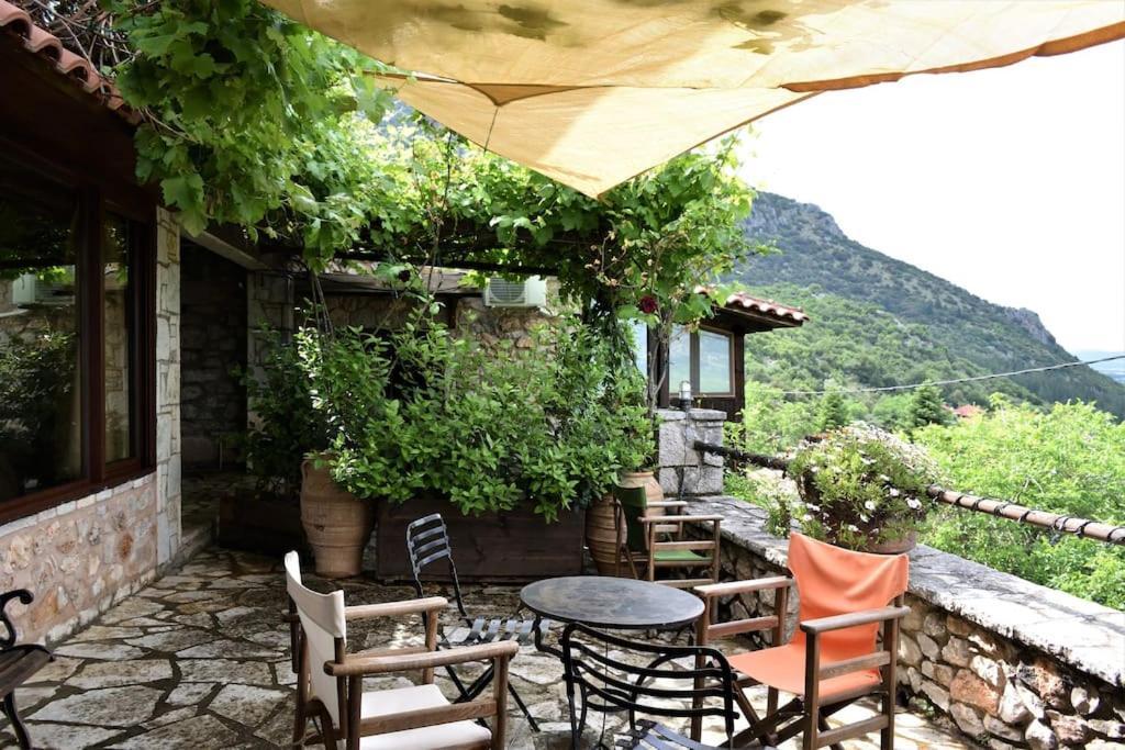 Μικρή Πέτρινη Μεζονέτα 2 Vila Lílaia Exterior foto
